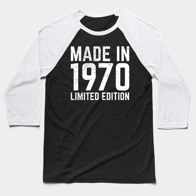 Made in 1970 Baseball T-Shirt by Mila46